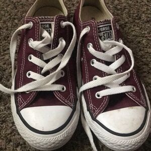 Converse All Star Red Velvet Size: Youth 2 + Discounted shipping